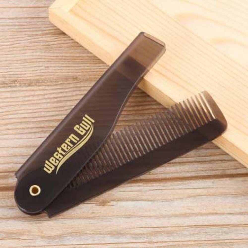 Rebuy Sisir Lipat Aksesoris Rambut Profesional Hairdressing Pocket Size Oil Head Comb