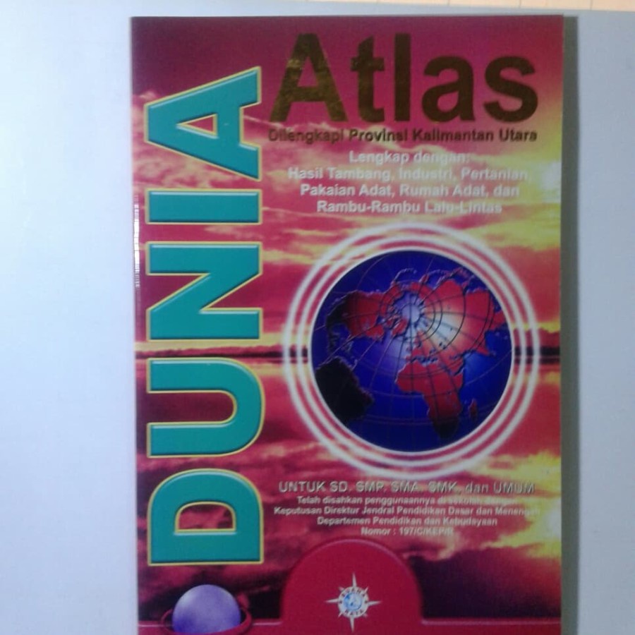 Atlas Dunia Besar TERBARU 38 PROVINSI