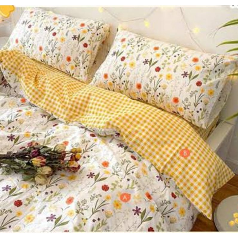 Sprei Bisa COD/Bayar Ditempat Gratis Ogkir Homemade uk 90x200 120x200 160x200 180x200 Sudut Karet