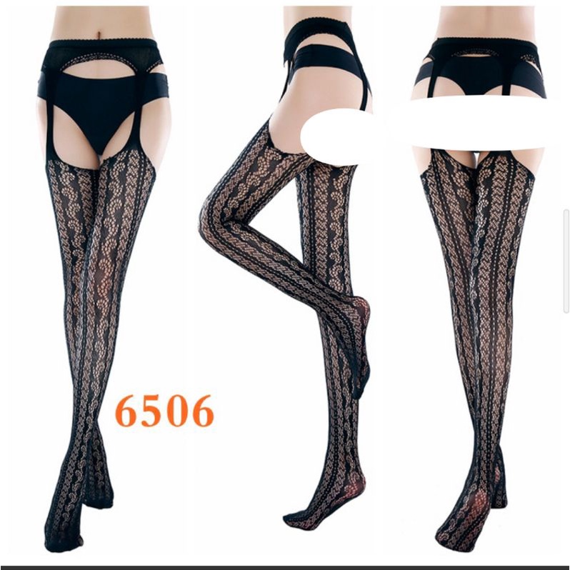 Aneka Stocking jaring halus motif women sexy garter halloween transparant