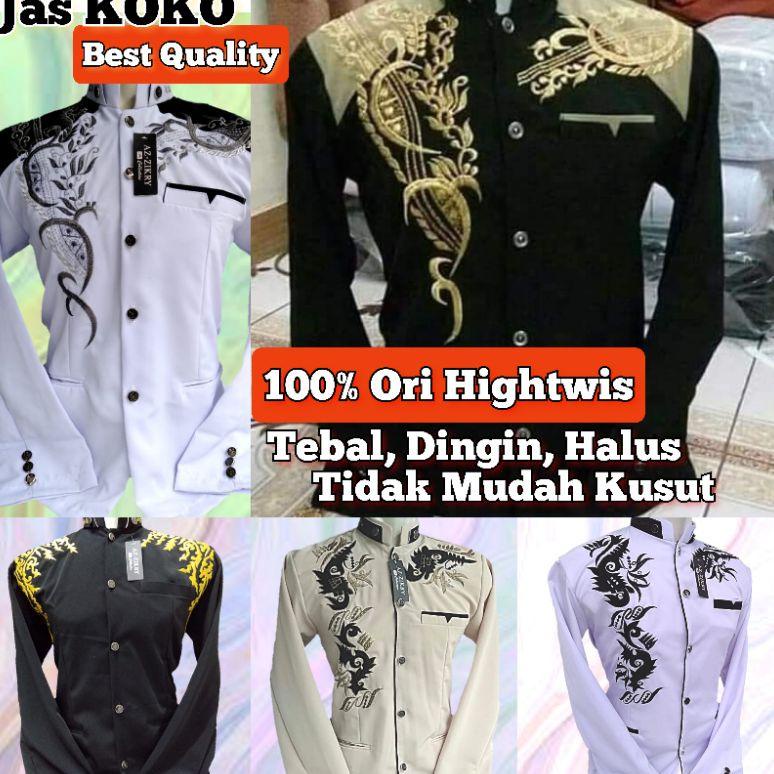 [KRJ.13Ja23c] chausam - COD || JASKO Original/ Jas Koko Pria Dewasa  Bordir & Polos  || Bahan Tebal,
