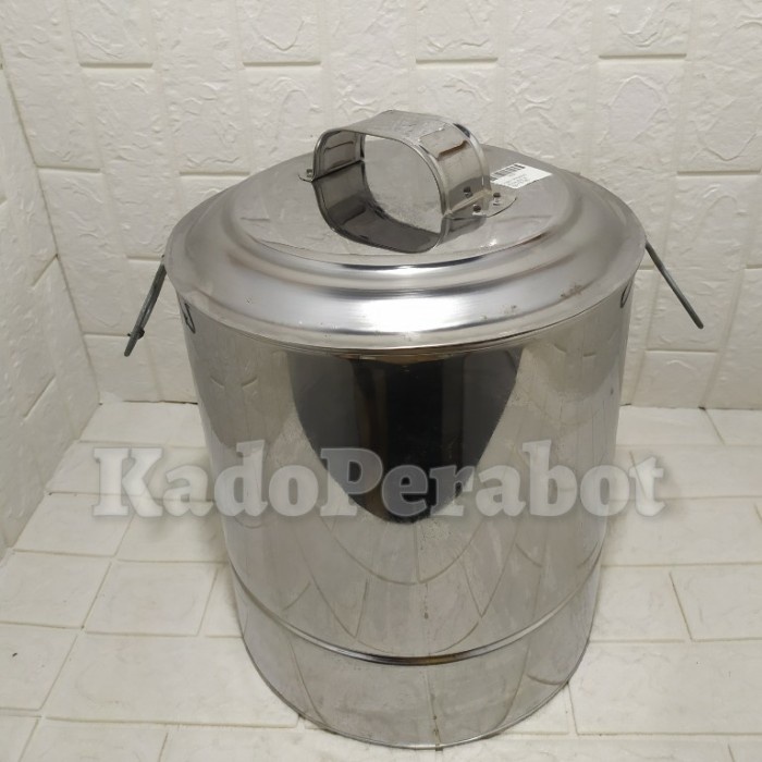 langseng stainless 30 - kukusan jumbo - langseng kukus tinggi jumbo