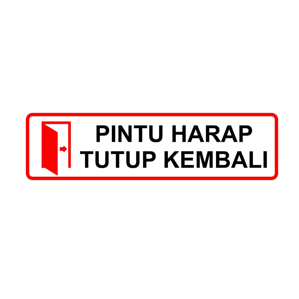 pintu harap tutup kembali pintu pagar tutup kembali bahan acrylic tahan air