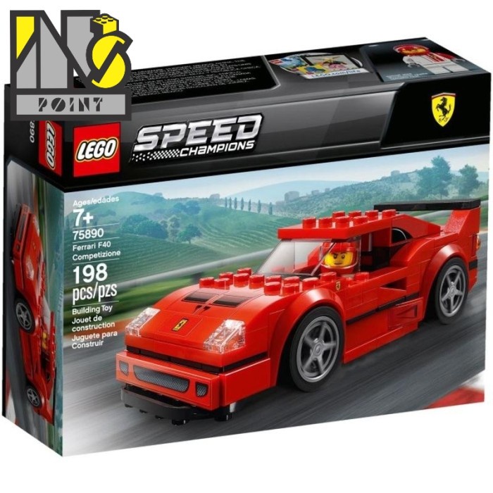 Brick Lego 75890 - Speed Champions - Ferrari F40 Competizione