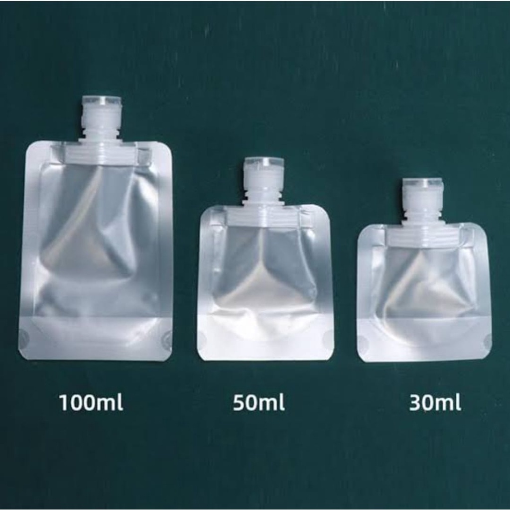 Botol Refill Sampoo Sabun Travelling Botol Isi Ulang Sampo Tebal Travel Pouch Botol Refill Transparan Shower Gel Shampoo Portable Botol Refill Tempat Sabun Cair