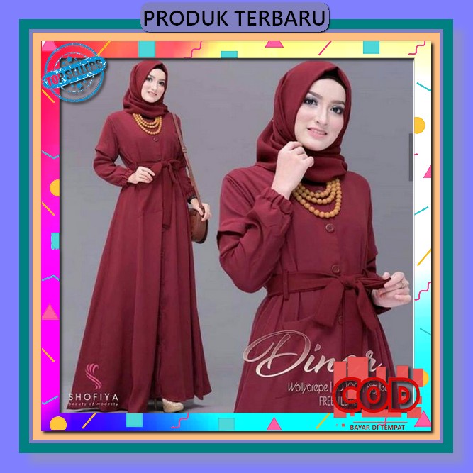 Arumi Maxy Dress Gamis Kondangan Remaja Modern Terbaru Gamis Busui / Gamis Terbaru / Gamis Maxmara /