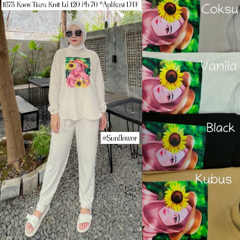 stelan hijab sunflower