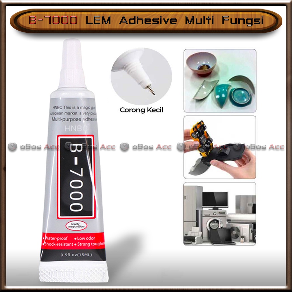 

Lem Perekat LCD Touch Screen B7000 B-7000 Lem Adhesive Multi Fungsi 15ML