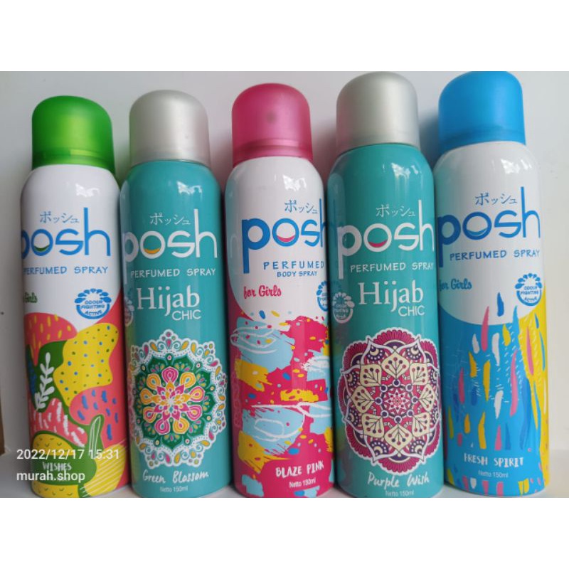 Parfum Posh hijab/parfum body spray
