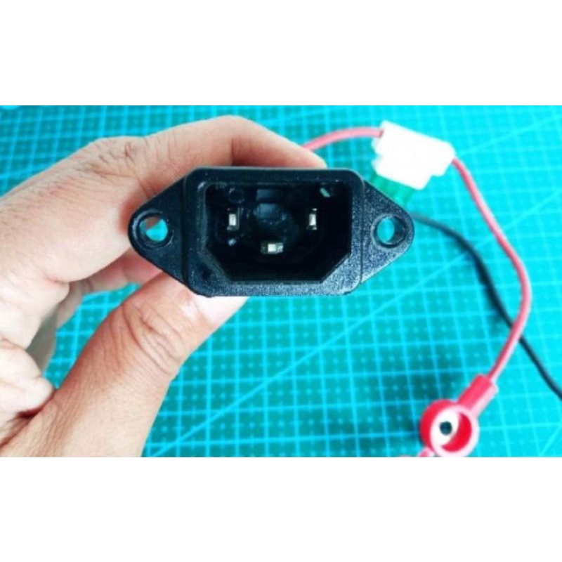 Jual POWER PLUG SEPEDA LISTRIK RUMAH SIKRING KABEL RANGKAIAN AKI POWER