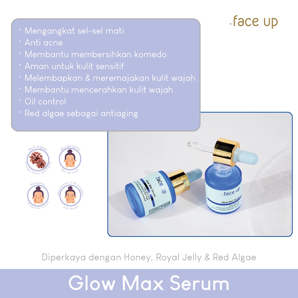 FACE UP SINERGIA GLOW MAX SERUM @MJ