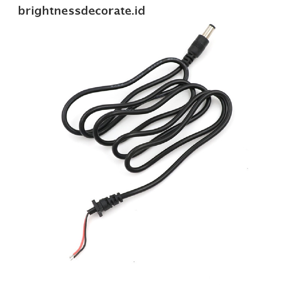 [Birth] 1.2m DC Jack Tip Plug Konektor Cord Kabel Power Supply Cable 5.5 * 2.5mm [ID]