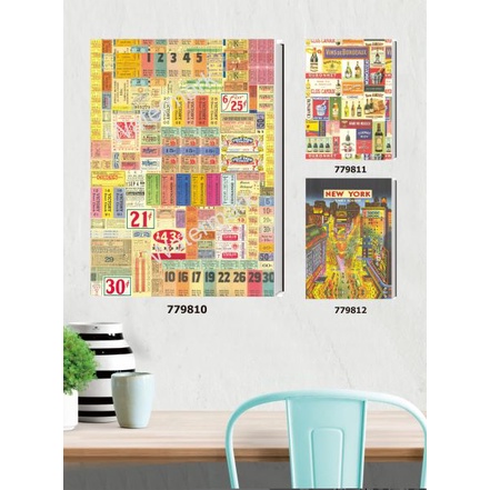 

Buku Tulis / Notebook / B5 / Hardcover / Vintage Number