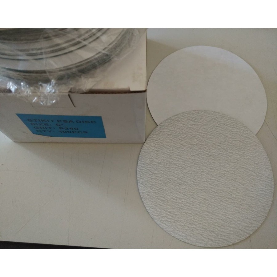 * Amplas Bulat 5 inch Dragon Stikit PSA Disc - Grit 80