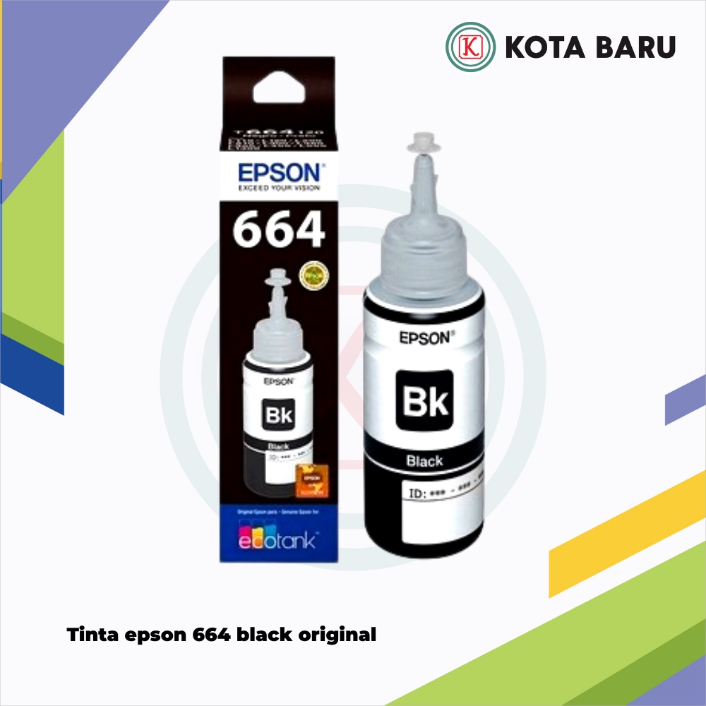 Tinta Epson 664 Black Original