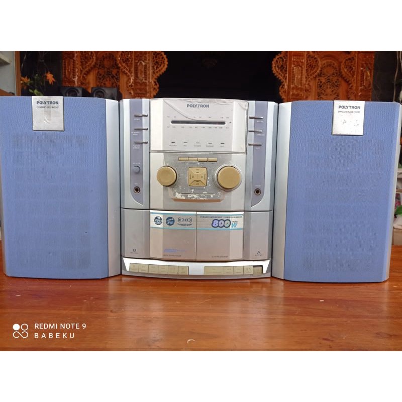 RADIO TAPE COMPO POLYTRON DYNAMIC BASS BOOST