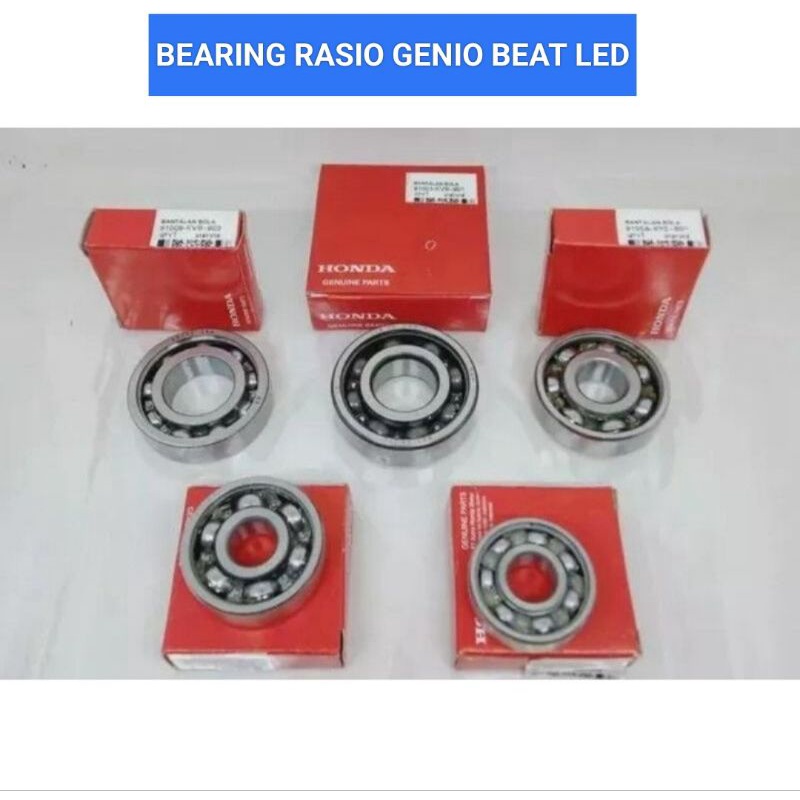 BEARING BERING LAHER RASIO HONDA GENIO HONDA BEAT LED ESP 2020-2022