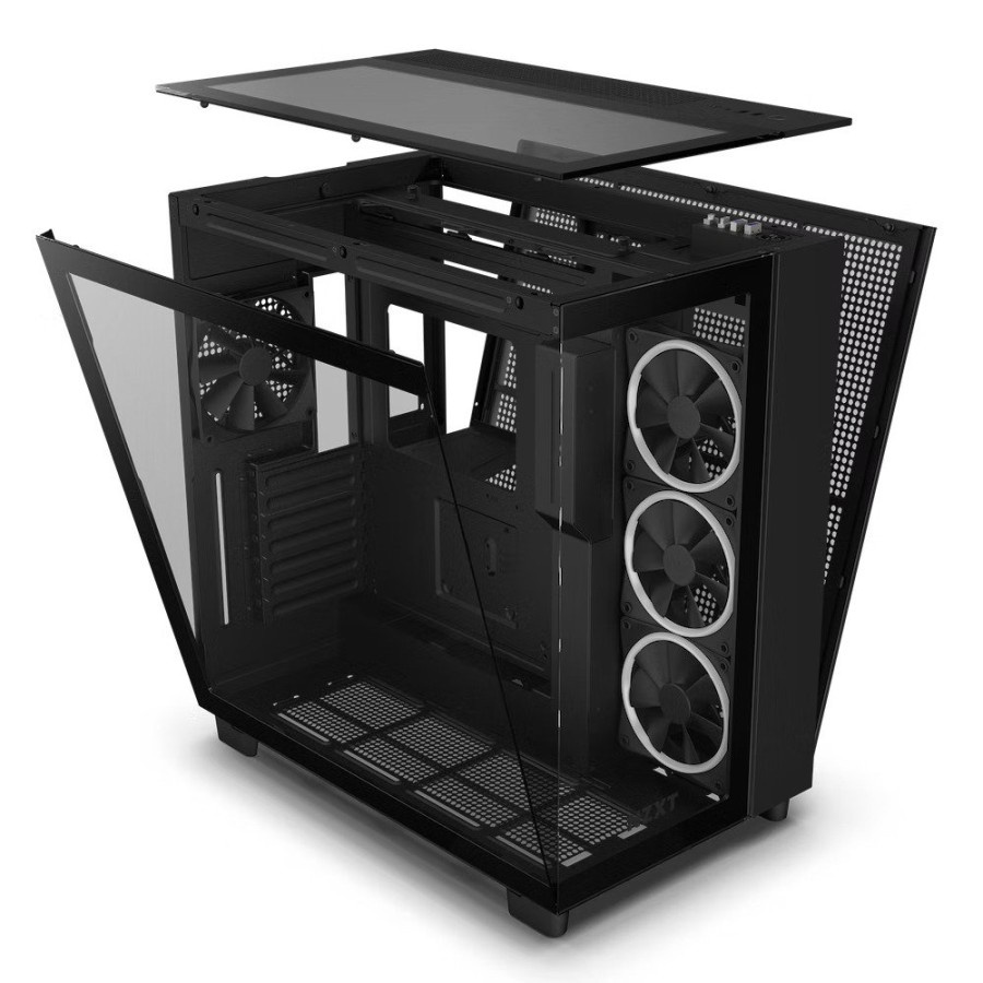 NZXT H9 Elite Black Premium - ATX Mid Tower Airflow Case
