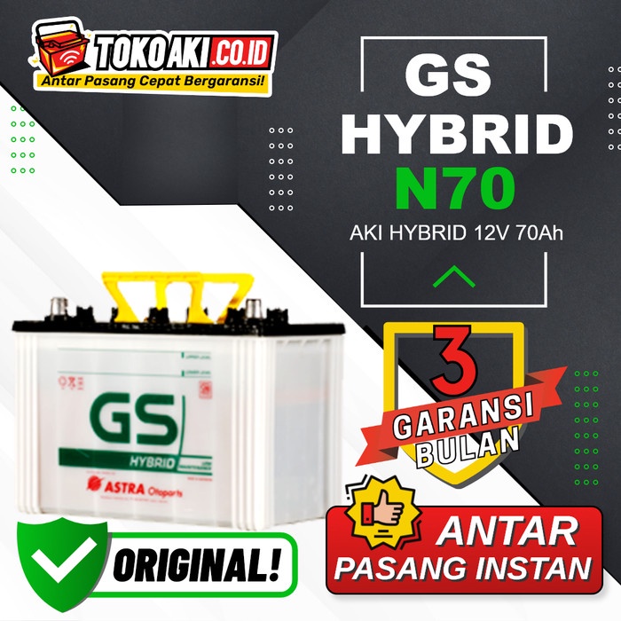 GS Astra Hybrid N70 - 70Ah