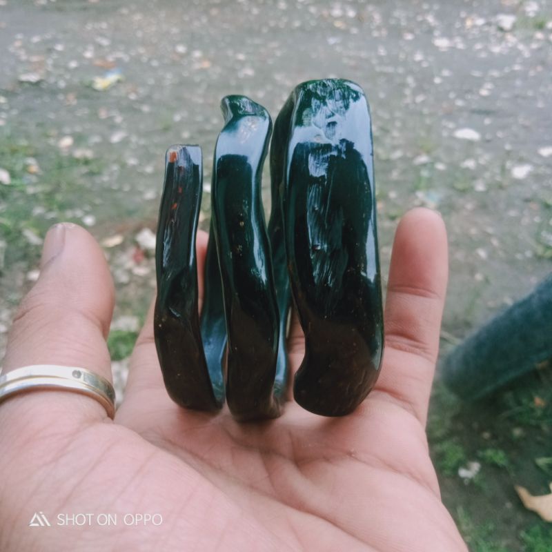 Gelang akar Bahar merah bodi hitam ori lilit 3