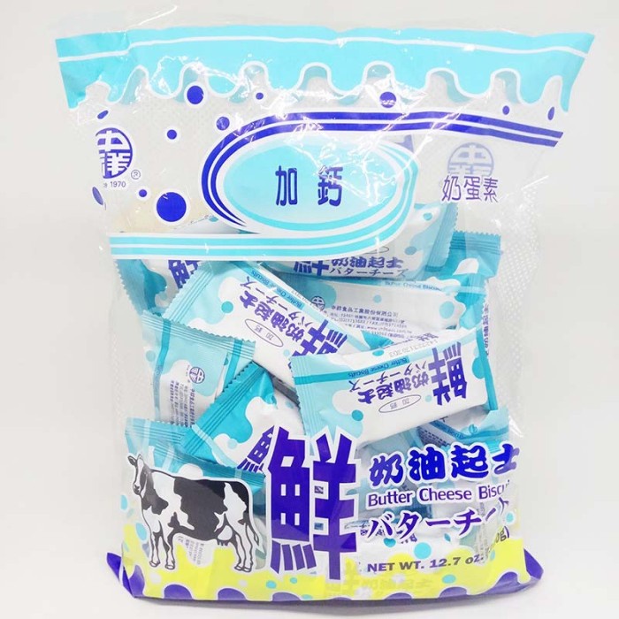 

CHUNG HSIANG BUTTER CHEESE BISCUIT BAG 360 G