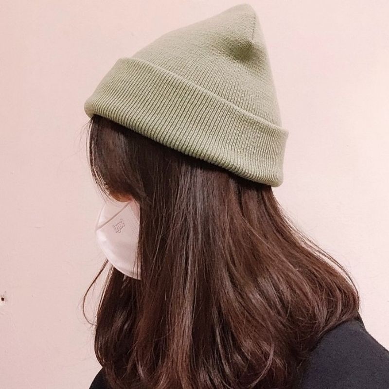 Kupluk topi / skate spendek acrilic 12 get