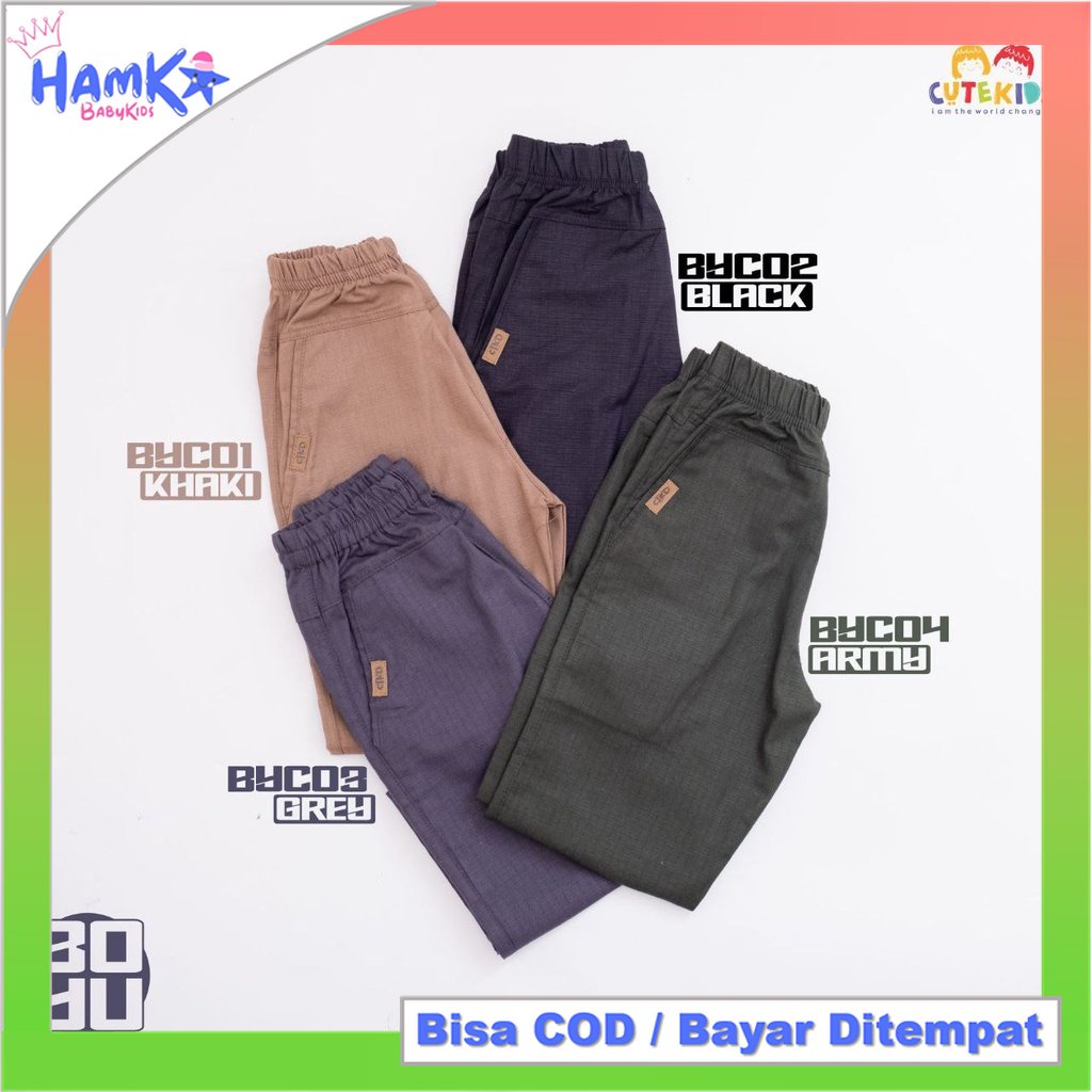 Celana Chinos Anak Laki Laki Panjang 3 Bulan - 6 Tahun Bahan Nyaman Strech by Boyu Cute Kids Cinos Bayi Laki Laki 0 6 Bulan 6 12 Bulan