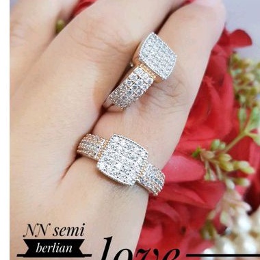 Cincin replika berlian terlaris cn09