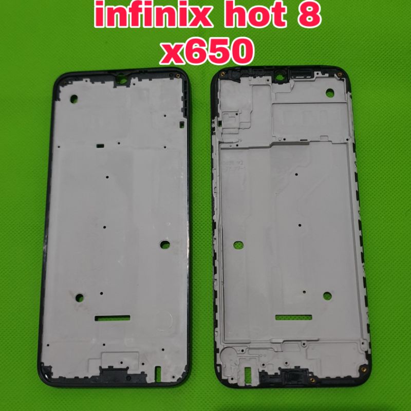 frame tulang tengah lcd infinix hot 8 x650