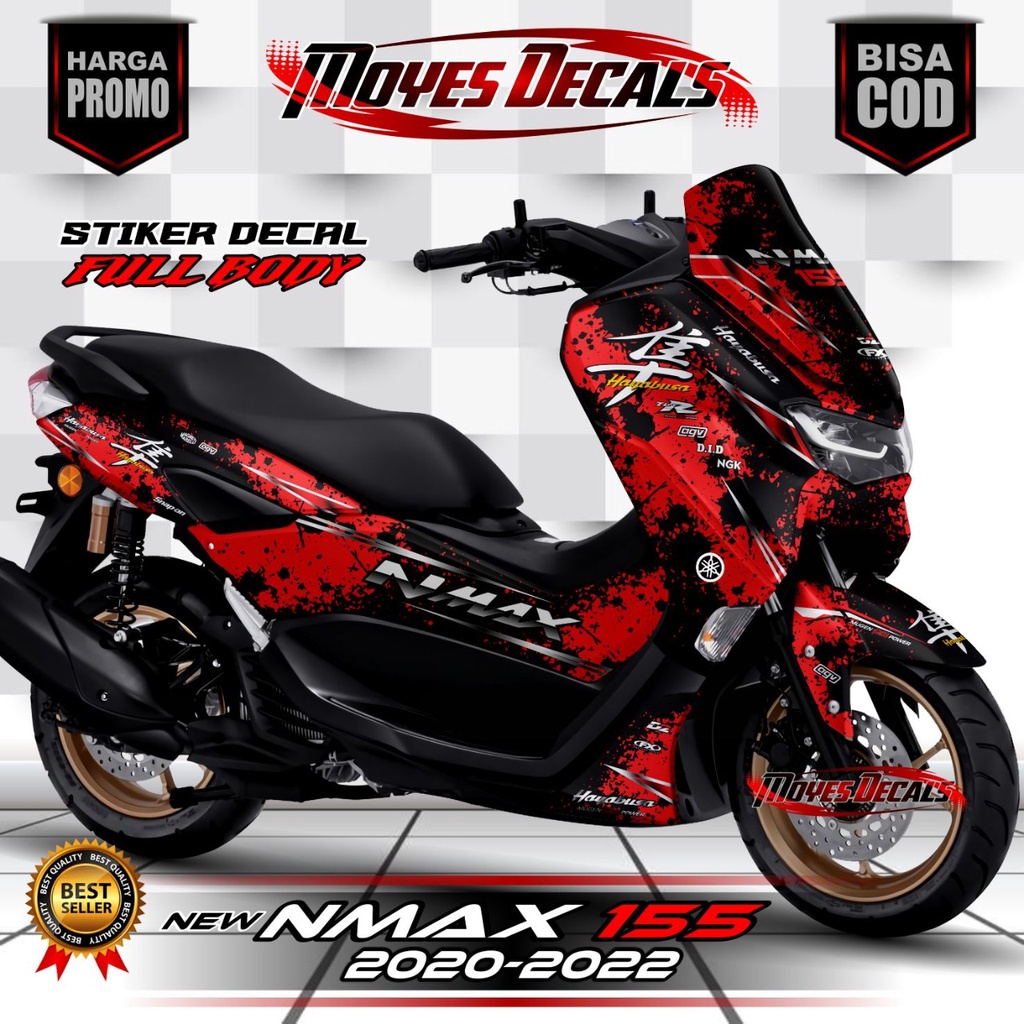 Decal Stiker Motor N Max New 155 Fullbody Variasi Stiker N Max 155 Fullbody Decal Stiker Motor N Max