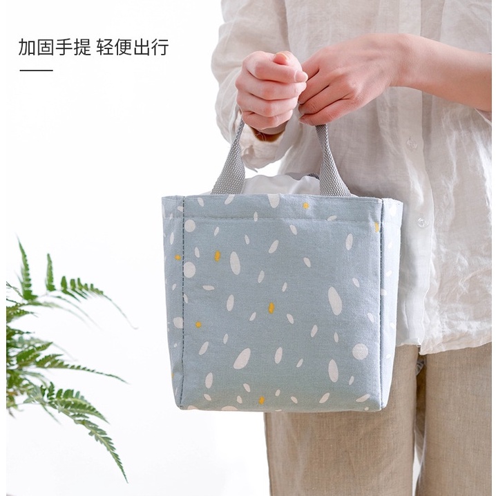 ⭐️𝐈𝐇𝐒 𝟕𝟓𝟏 𝐋𝐚𝐦𝐩𝐮𝐧𝐠⭐️Tas Bekal Lunch Cooler Bag Tas Bento Salur Makanan Aluminium Kotak Makan Ransel Import