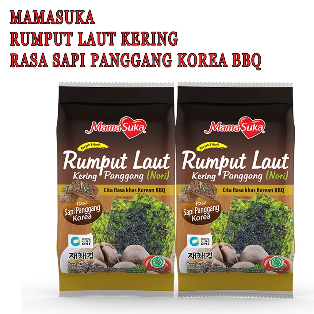 RUMPUT LAUT * MAMA SUKA * 4 VARIAN * RASA 4,5g