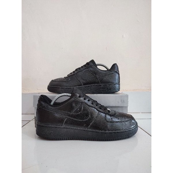 Nike Air Force 1 triple Black size 44 second free box nike