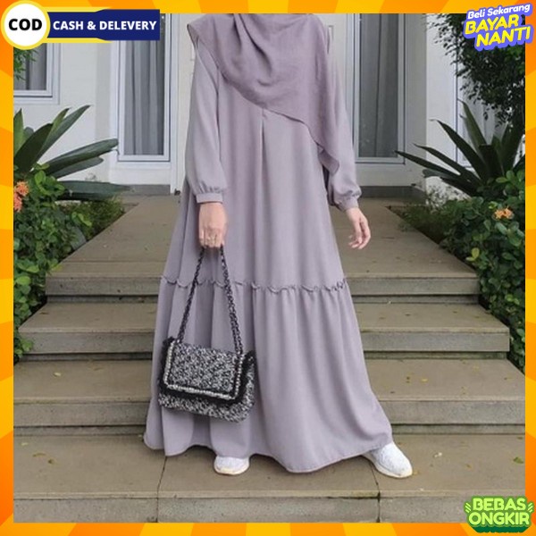 Gmis Syarii Import Premium Gamis Wanita Syari Gamus Syari Fashion Muslim Jubah Ibu2 Kekinian Juba Gs