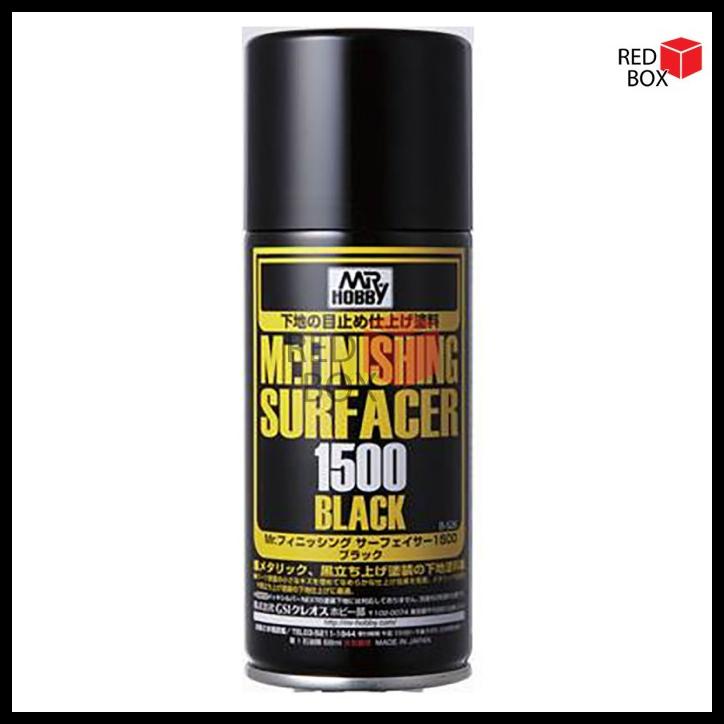 Mr Finishing Surfacer 1500 Black B526 Hobby Spray Gundam Color B 526