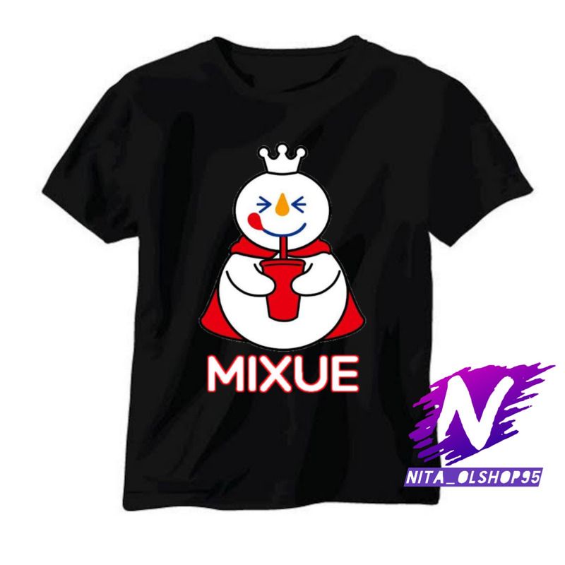 baju mixue baju anak mixue eskrim lucu