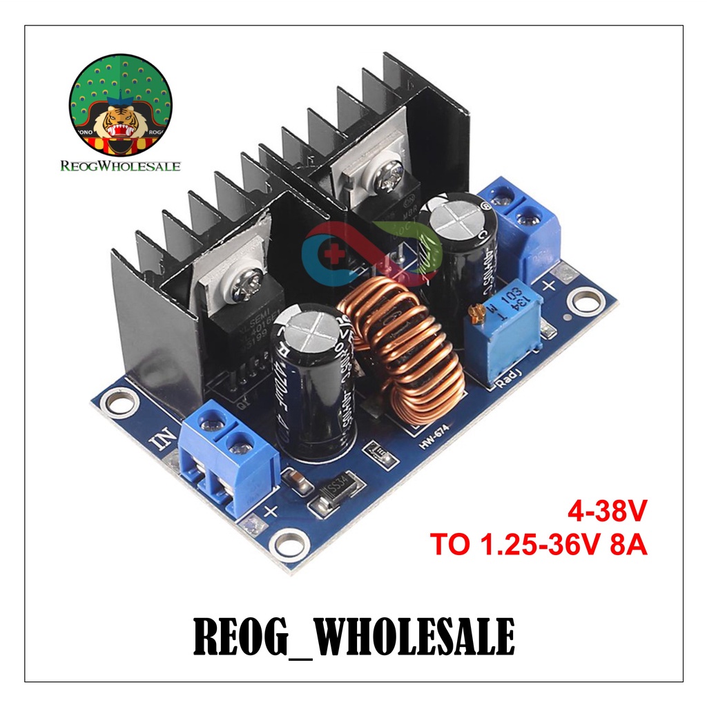 XL4016 STEP-DOWN BOARD MODULE MAX 8A 200W DC-DC BUCK CONVERTER