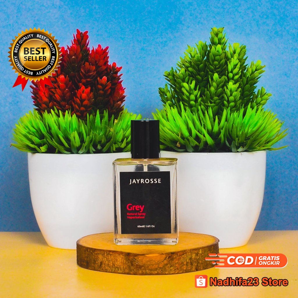 Jayrosse Grey Eau De Parfum 30ml - Parfum Pria - Parfum EDP