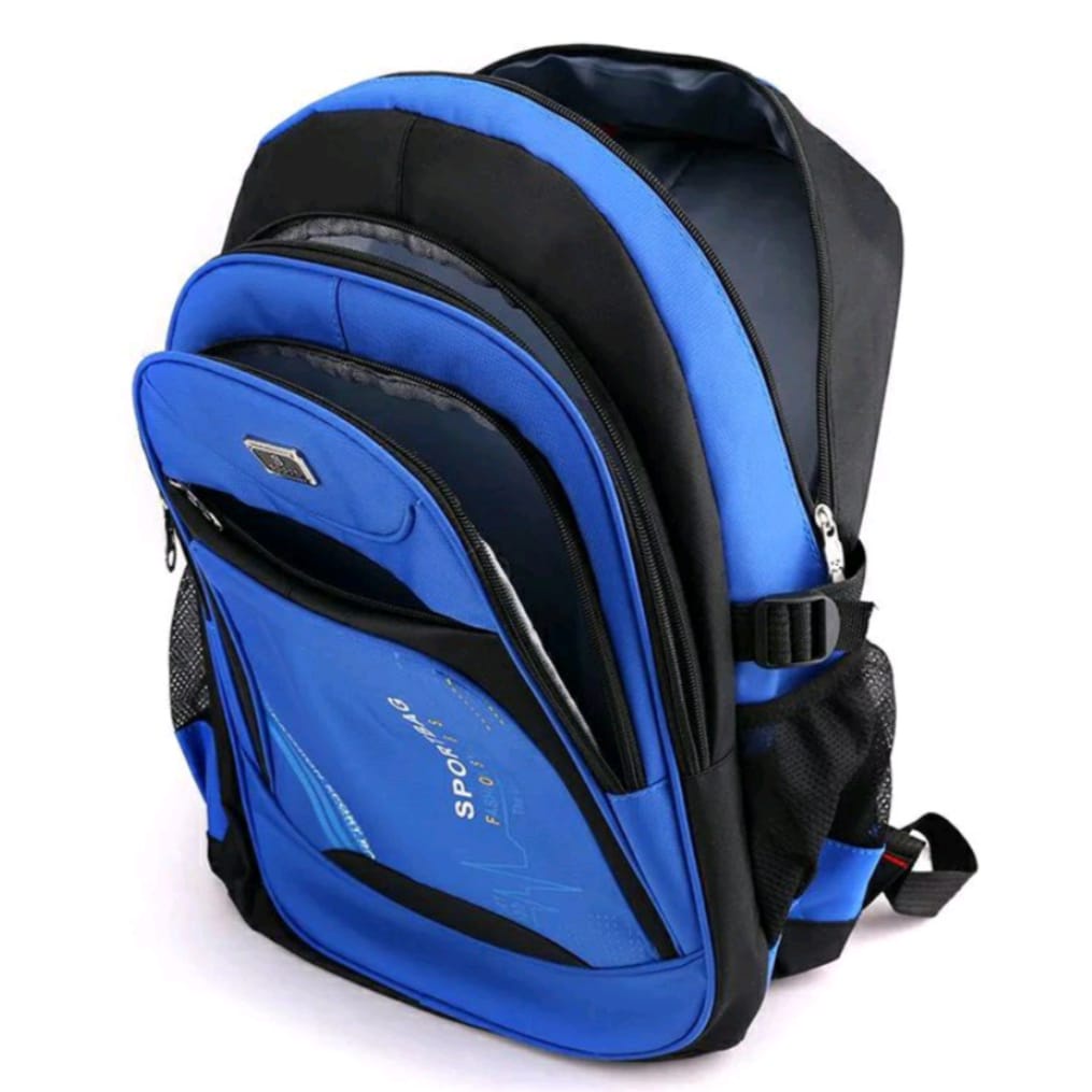 tas sekoolah anak smp sma dan sd jumbo - tas polosport anak ( bonus jam led )