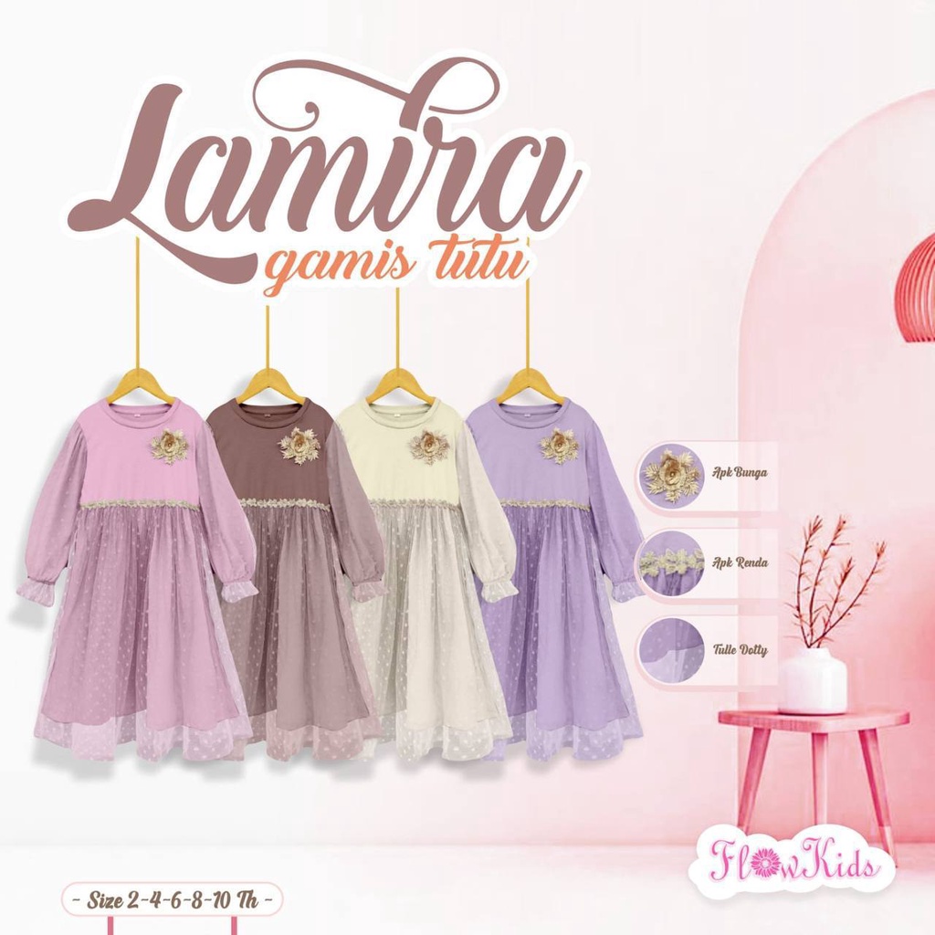 Lamira Gamis Tutu by Flowkids