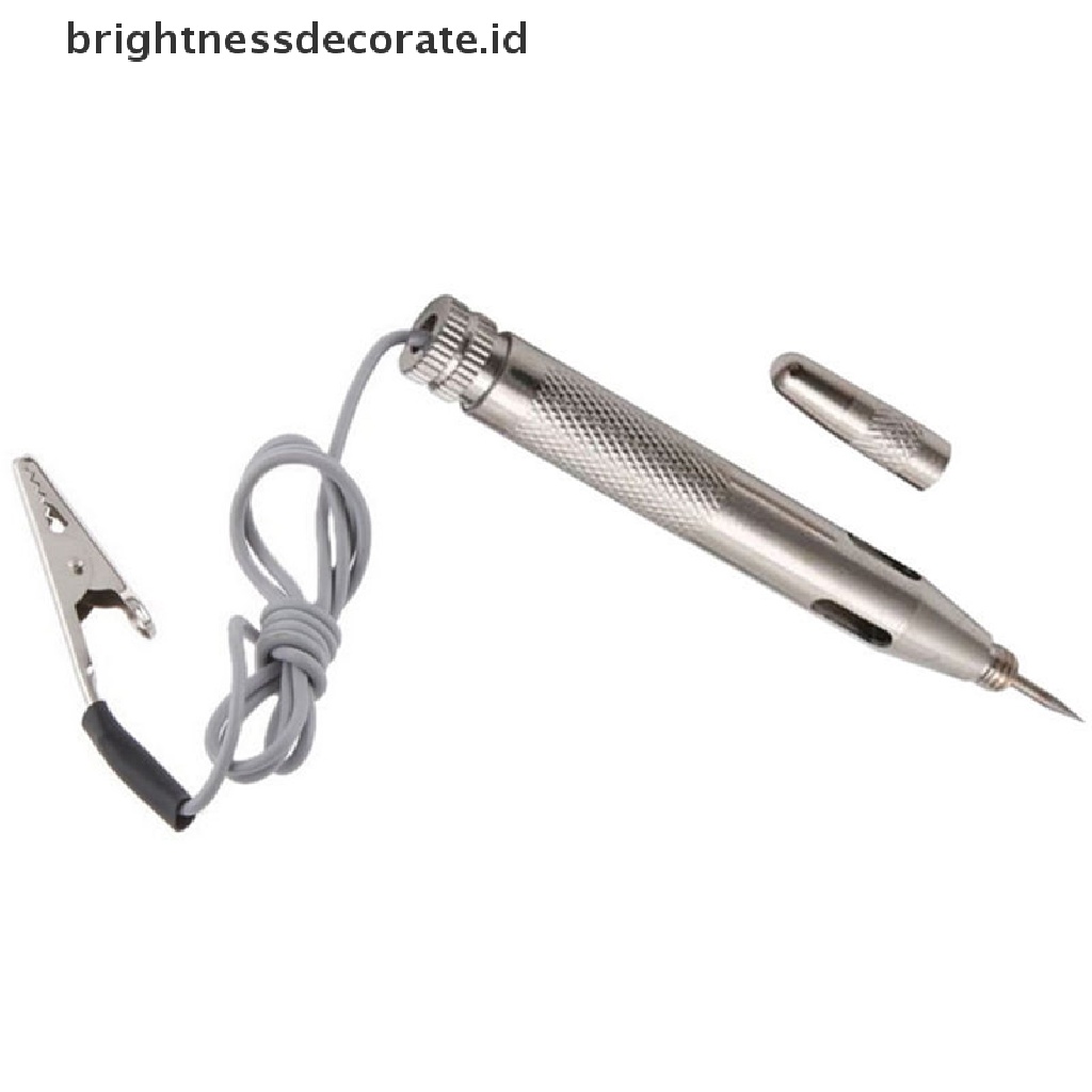 [Birth] Dc 6-24V Auto Mobil Lampu Sirkuit Tester Lampu Tes Tegangan Pen Detector Probe 6-24v Mobil Auto Voltage Circuit Electrical Tester Test Pen Pensil Dengan Probe Cir Lampu Mobil Otomatis