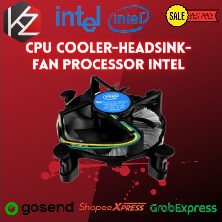 CPU Cooler-Headsink-Fan Processor untuk procesor Intel