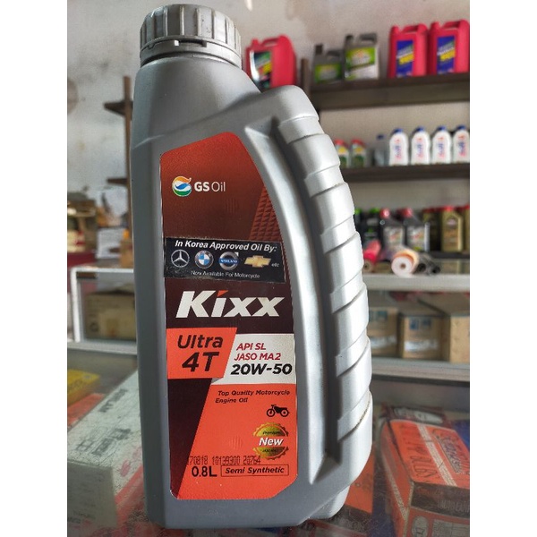 Oli Motor Bebek Ultra 4T 20W-50 Kixx 800ml