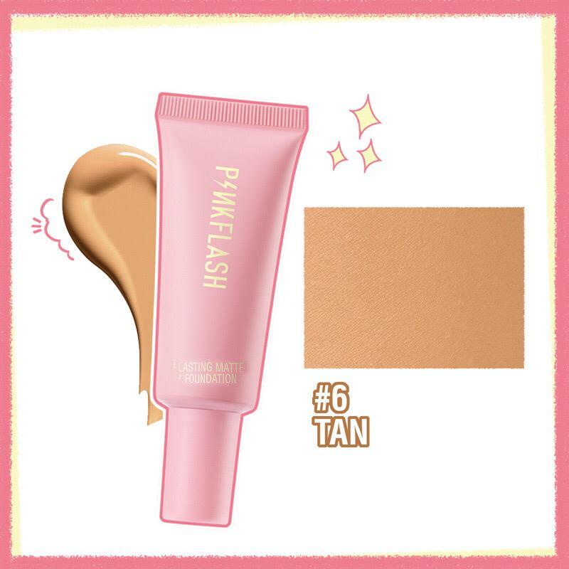 galerybeautysemarang PINKFLASH Lasting Matte Foundation | Pink Flash OhMySelf Lightweight Oil-control BPOM PF-F03