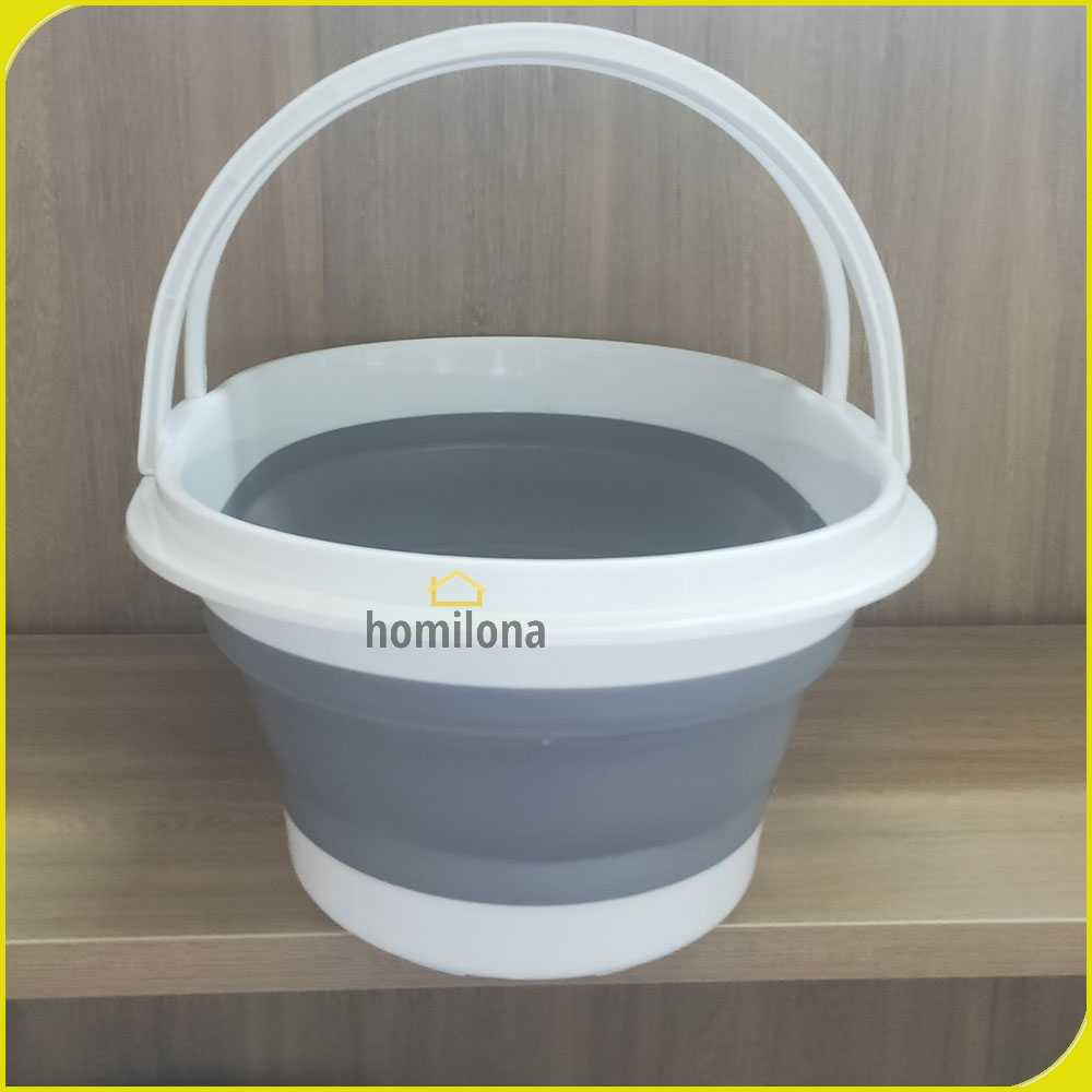 LAZEWING Baskom Ember Lipat Laundry Water Bucket Foldable - BPS244