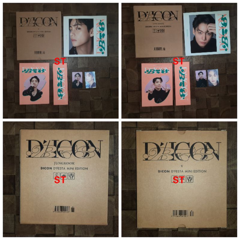 Sharing Photobook Binder Special Card Dicon D'Festa Mini Edition 2022 BTS