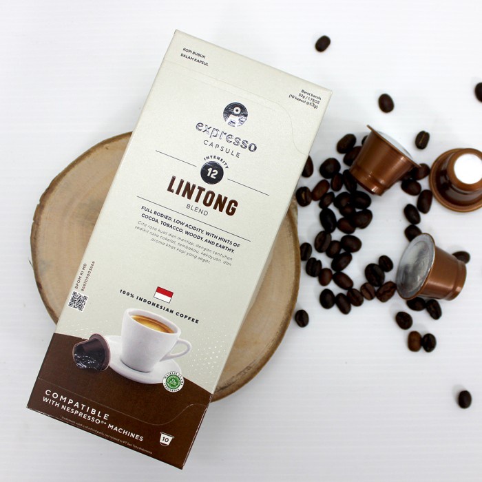 

Terlaris ✨ -Expresso Coffee Capsule - Nespresso Compatible Coffee Capsule - Bali Blend- 2.1.23