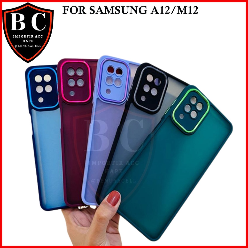 CASE DOVE METAL CHROME SAMSUNG A12 M12 A13 A13 LTE M32 4G