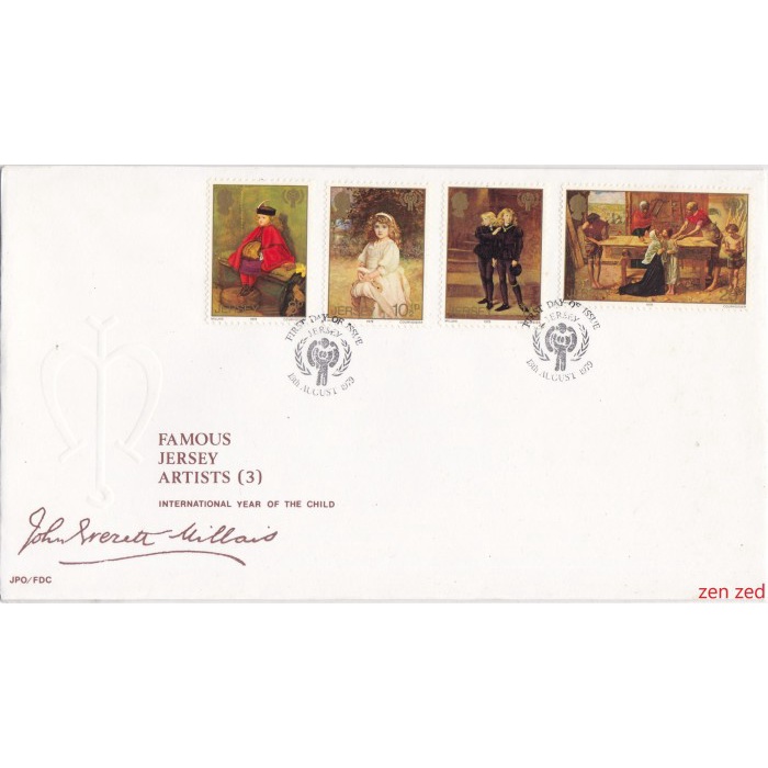 

A732 Prangko Jersey FDC 1979 International Year of the Child 1 Pcs