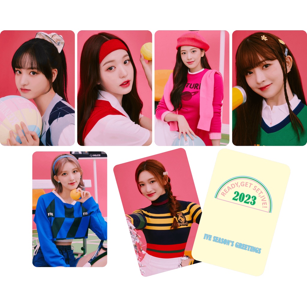 PHOTOCARD IVE SEASON GREETINGS 2023 Ready Stock